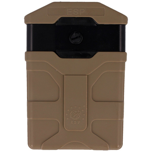 ESP - Ładownica na magazynek M16 / M4 - Montaż do pasa UBC-03 - Khaki - MH-34-AR15 KH