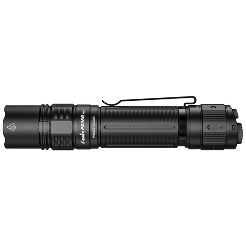 Fenix - Taktische Taschenlampe PD36R Pro LED mit 5000 mAh Akku + E03R V2.0 Schlüsselring Taschenlampe - 2800 lm - Schwarz/Grau - PD36R Pro+E03R grey