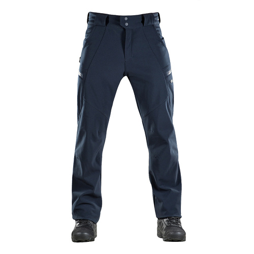M-Tac - Spodnie Softshell Winter - Granatowe - 20306015