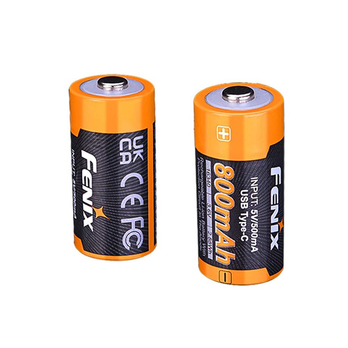 Fenix - Akumulator USB ARB-L16U 16340 - 800 mAh - 3,6V - ARB-L16U