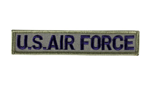 FOSTEX - 3D-Aufnäher - U.S. Air Force (Streifen) - Grün