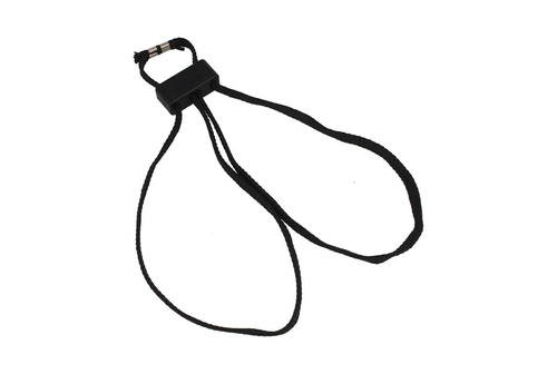 ESP - Textile Einweghandschellen - 5 Stück - Schwarz - HT-01-B