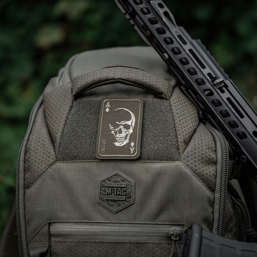 M-Tac - Naszywka morale patch Face of War - Cordura - Ranger Green - 51389023
