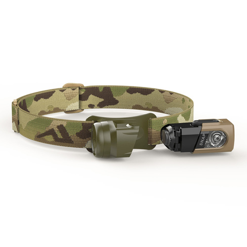 Princeton Tec - Stirnlampe Taschenlampe - LED Snap 450 RW Solo - MultiCam - SNSOLO23-MC 