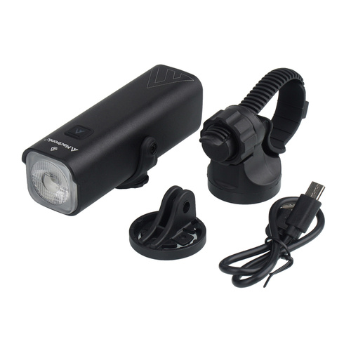 Mactronic - Highline LED-Fahrradlampe mit 2600 mAh Akku - 1000 lm - Schwarz - ABF0166