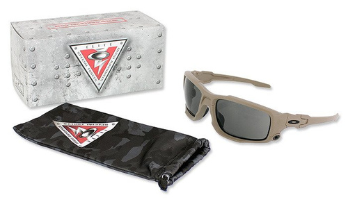 Oakley - SI Ballistic Shocktube Terrain Tan - Grau - OO9329-04