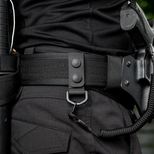 M-Tac - Tactical Belt D-ring - 2 pieces - Black - 20426002