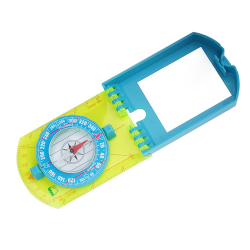UST – Gut sichtbarer faltbarer Kartenkompass – Blau – 1156797