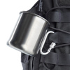 Mil-Tec - Reisebecher mit Karabiner - 250 ml - Stahl - 14607800