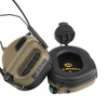 Earmor - Gehörschutz Kapselgehörschutz M31H PLUS für FAST-Helme - Coyote Tan - M31H-TN/ARC (PLUS)