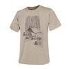 Helikon - Koszulka Home Sweet Home - Bawełna - Khaki - TS-HSH-CO-13