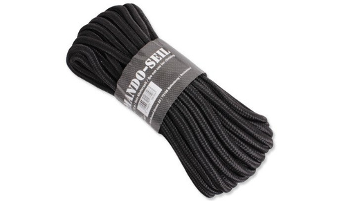 Mil-Tec - Linka 7mm - 15m - 420kg - Czarny - 15941002-007