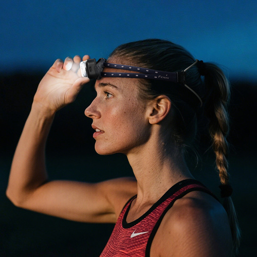 Fenix - Kopflampe HL17R mit 1000 mAh Akku - 500 lm - Schwarz - HL17R schwarz