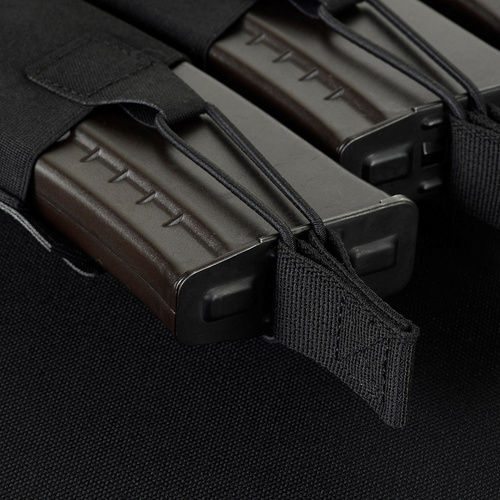 M-Tac - Ładownica potrójna Elite Laser Cut na magazynki AR / AK - Cordura - Czarna - 10145102