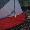 Ni-Glo - Brelok z kółkiem do kluczy Gear Marker - Polimer - Blaze Orange - 91502