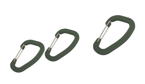 Wildo - Zestaw karabinków - 3 szt. - Olive