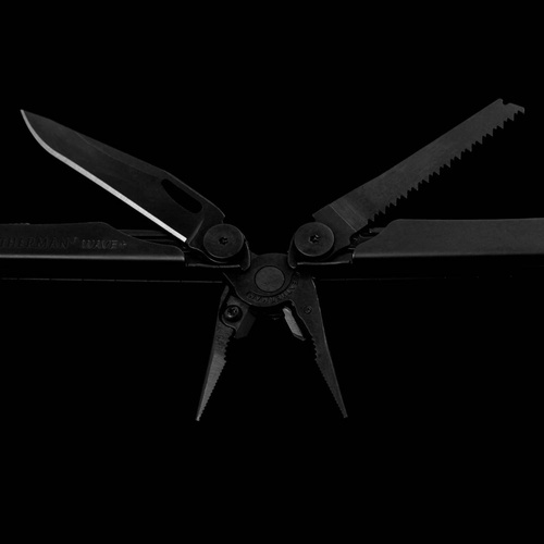 Leatherman - Multitool Wave Plus - Schwarz - 832526
