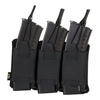 M-Tac - Dreifach-Magazintasche Elite Laser Cut für AR / AK - Cordura - Schwarz - 10145102
