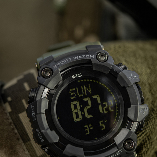 M-Tac - Tactical Watch 2037 - LED - 5 ATM - Green - 50007001