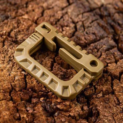 M-Tac - Grimloc-Karabiner - Coyote Brown - 3158-CB