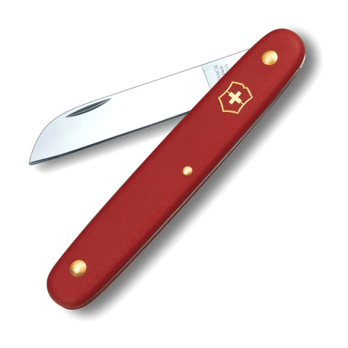 Victorinox - Taschenmesser Floralmesser - Sheepsfoot - 1.4410 - Rot - 3.9050.B1