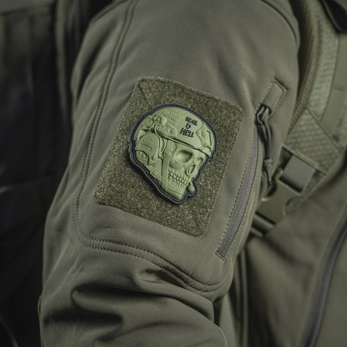 M-Tac - War is Hell patch - PVC 3D - Olive - 51328001