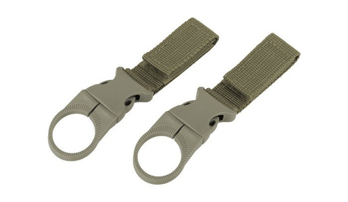 101 Inc. - MOLLE-Wasserflaschenring - 2 Stück - OD Grün