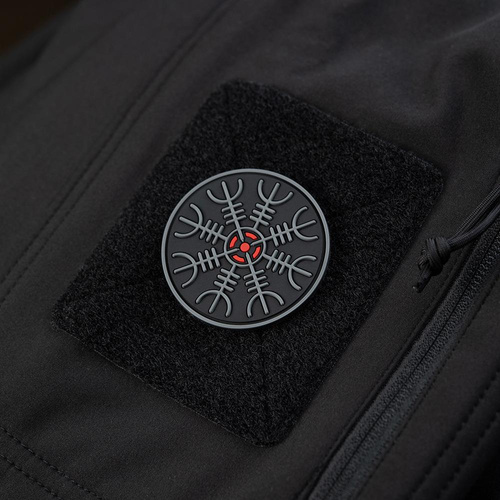 M-Tac - Helm of Terror Patch - 3D PVC - Black/Grey - 51221211