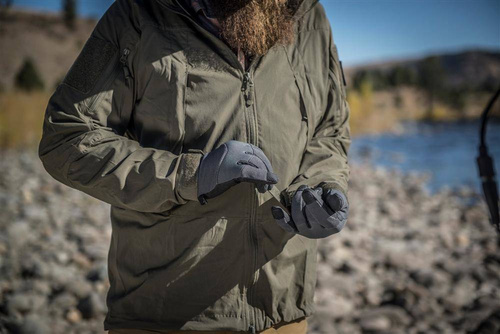 Helikon - Impact Duty Winter Mk2 Tactical Isolierte Handschuhe - Schwarz/Grün - RK-ID2-NE-0201B
