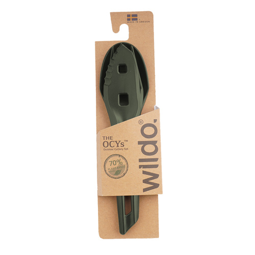Wildo - The OCYs Travel Cutlery Set - Fork / Knife / Spoon - Olive - 3221