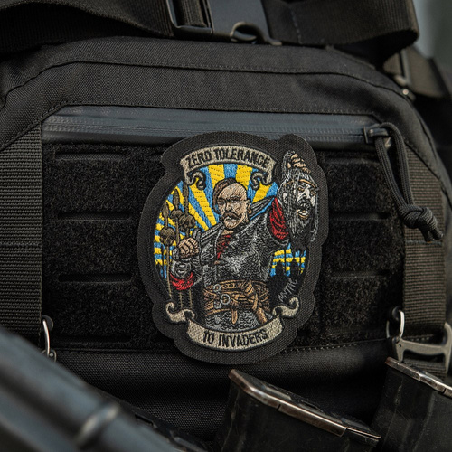 M-Tac - Zero Tolerance Patch - Embroidery - Cordura 500D - Yellow/Blue - 51490002