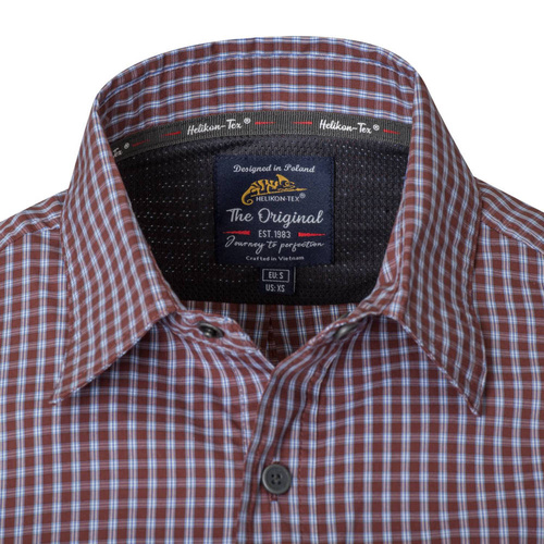 Helikon - Shirt Covert Concealed Carry - Phantom Grey Checkered - KO-CCC-CB-C3