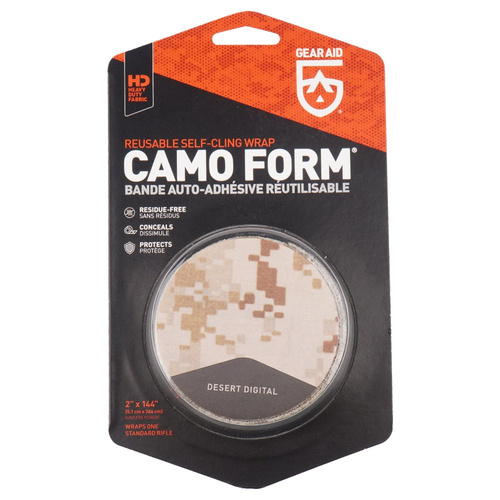 Gear Aid - Camo Form wiederverwendbare Wrap - Digital Desert - 19413