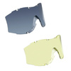 Bolle Safety - Gogle balistyczne z wymiennymi wizjerami - Wentylowana ramka - Czarny - X1000T70M