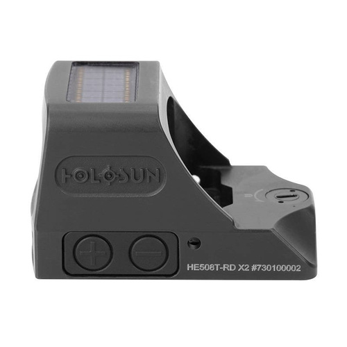 Holosun - Celownik kolimatorowy HE508T X2 Elite Micro Red Dot - Solar Panel / Titanium