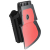 Fobus - OWB Holster HS Produkt, Springfield: XDS 3.3 und 4 - Roto Flipper - Rechts - Schwarz - SPND RT