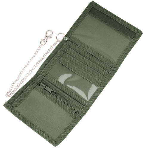 Mil-Tec - Geldbeutel mit Kette - OD Grün - 15811001