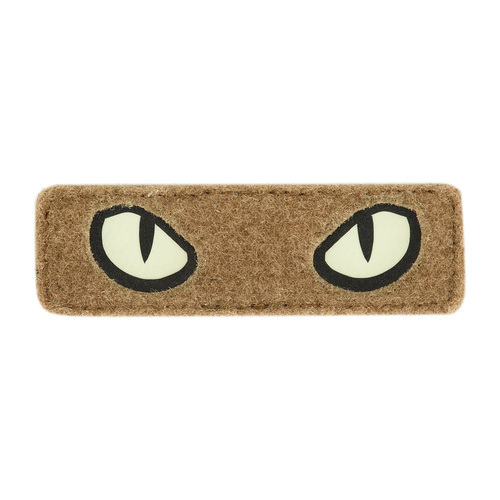 M-Tac - Cat Eyes Patch Type 2 - Laser Cut - Coyote / Fluorescent - 51350008