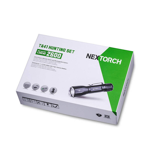 NEXTorch - LED-Taschenlampe Hunting set TA41 - 2600 lm - TA41 HUNTING SET