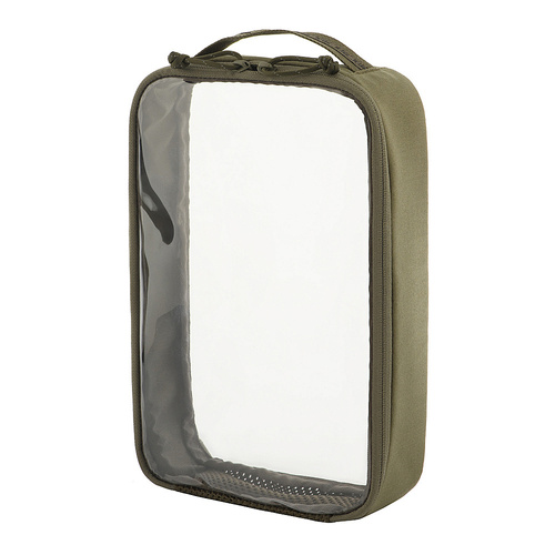 M-Tac - Elite Large Clear Pouch - 30 x 19 - Ranger Green - 10147023-L