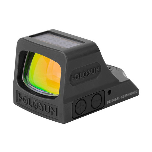 Holosun - Celownik kolimatorowy HE508T X2 Elite Micro Red Dot - Solar Panel / Titanium