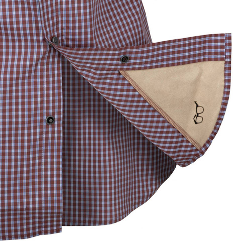 Helikon - Koszula Covert Concealed Carry - Ozark Blue Plaid - KO-CCC-CB-PD 