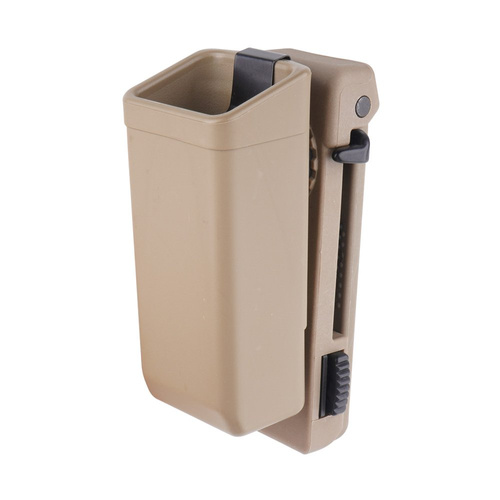 ESP - Plastic Holder for Double Stack 9mm Magazine - UBC-02 Mount - Khaki - MH-14