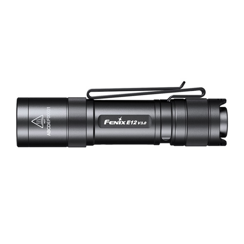 Fenix - LED-Taschenlampe E12 - 200 lm - Schwarz - E12 V3.0
