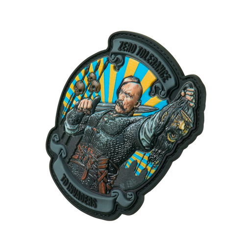 M-Tac - Naszywka Zero Tolerance - PVC - Szary - 51348042