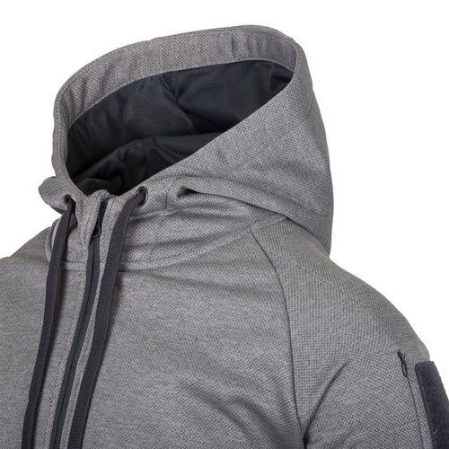 Helikon - Urban Tactical Hoodie - Fullzip - Poliester - Grau melange - BL-UHF-PO-M3