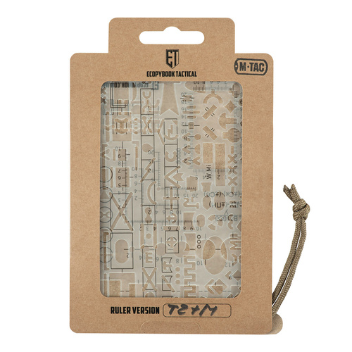M-Tac - Zestaw linijek Ecopybook Tactic TZ+M NATO - Przezroczysty - 10273010