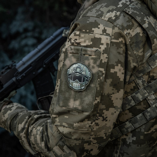 M-Tac - Naszywka Emoji №20 Szkielet - PVC 3D - Camo - 51353520