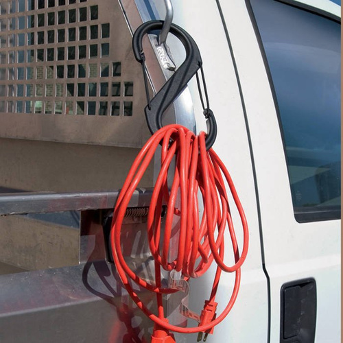 Nite Ize - Karabińczyk S-Biner #10 Plastic Black Gate - Czarny - SBP10-03