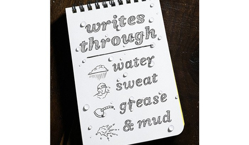 Rite in the Rain - Gürtel-Clip-Stift - Schwarz - 2 Stück - BK91